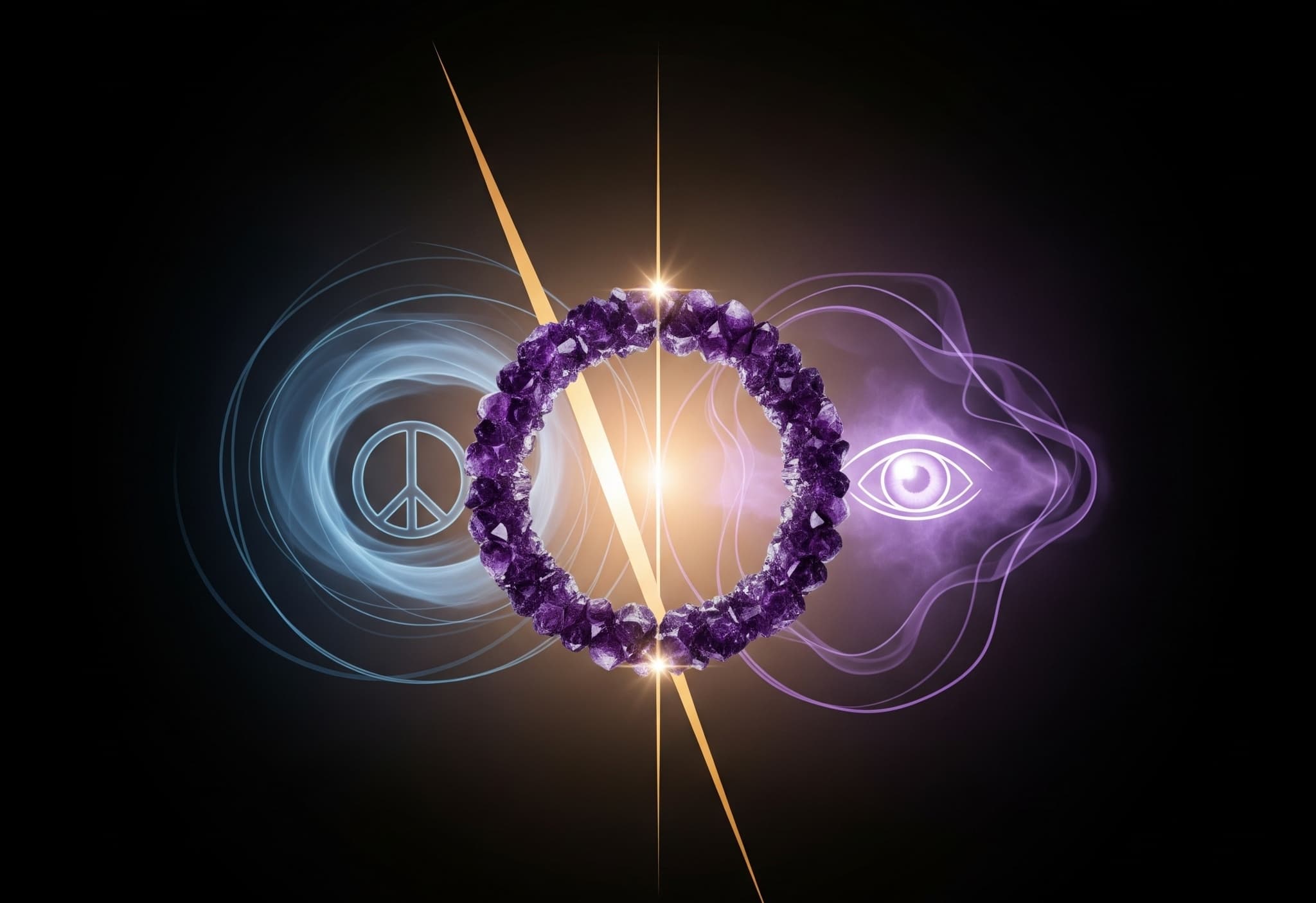 Amethyst bracelet benefits: Unlock peace, power, and intuition with this purple crystal