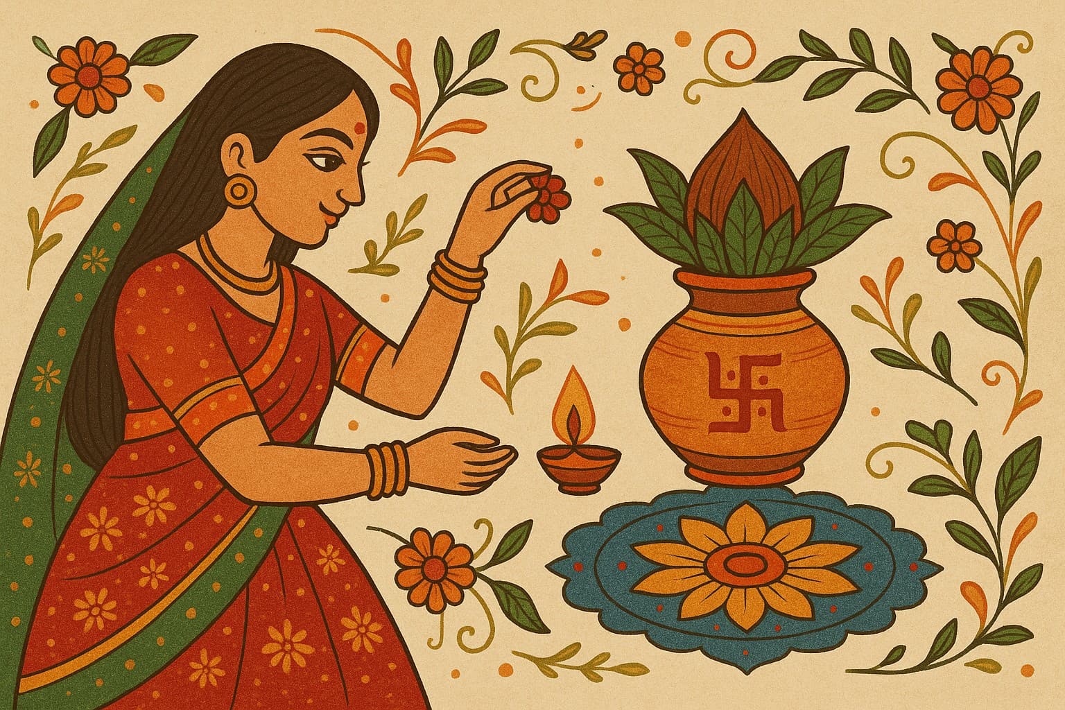 Gujarati New Year 2025: Date, puja timings and meaning behind the celebration