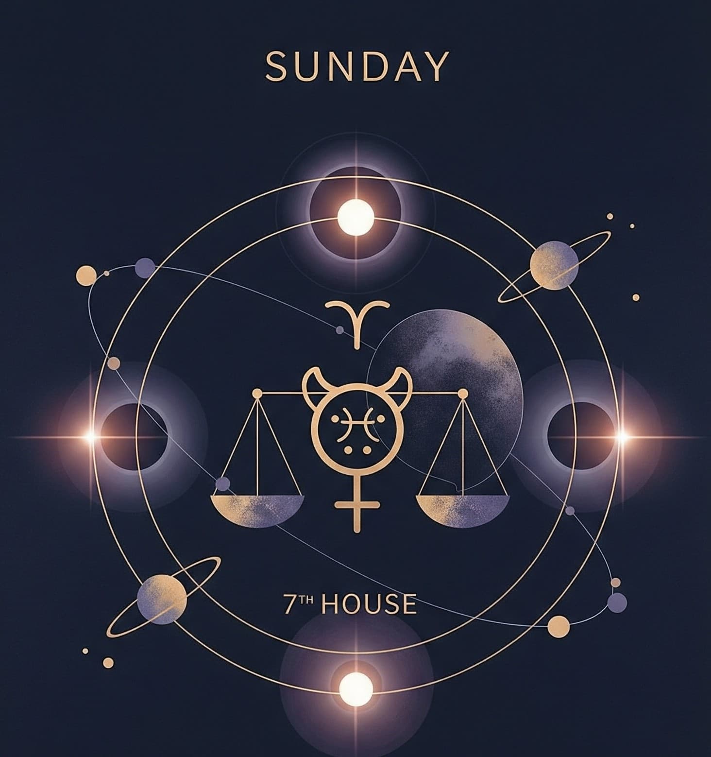 Are you loving or leading? The Sunday curse of Venus in the 7th House
