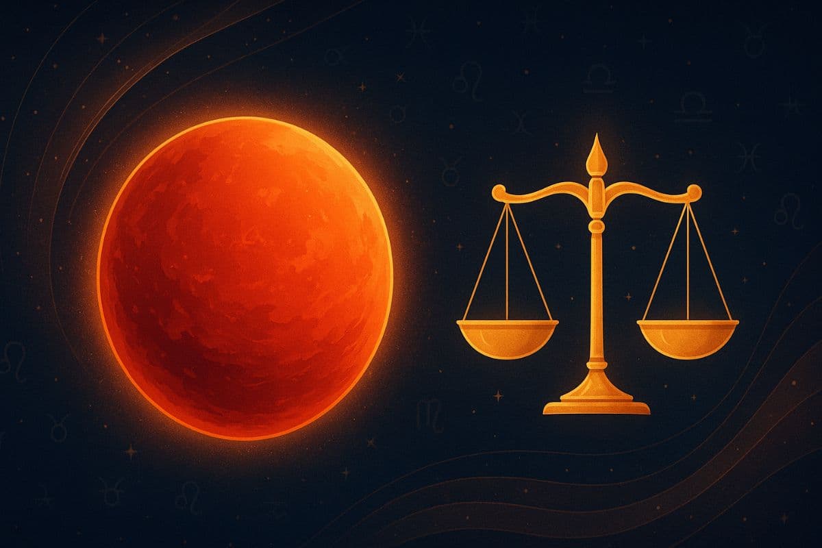Mars Transit in Libra 2025 effect on zodiac signs: Big shifts coming on September 13!